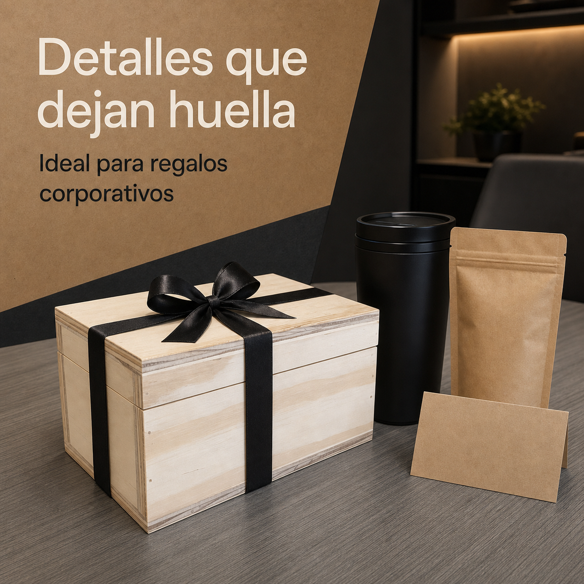 Caja Para Regalo De Triplay De Pino Con Tapa