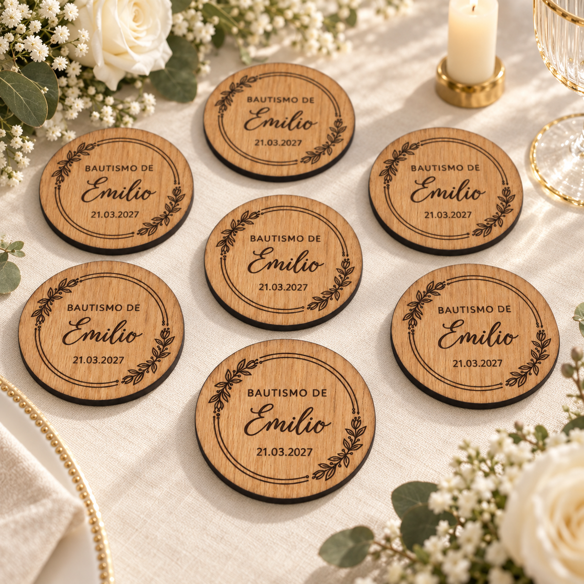 Imán Circular Personalizado para Eventos