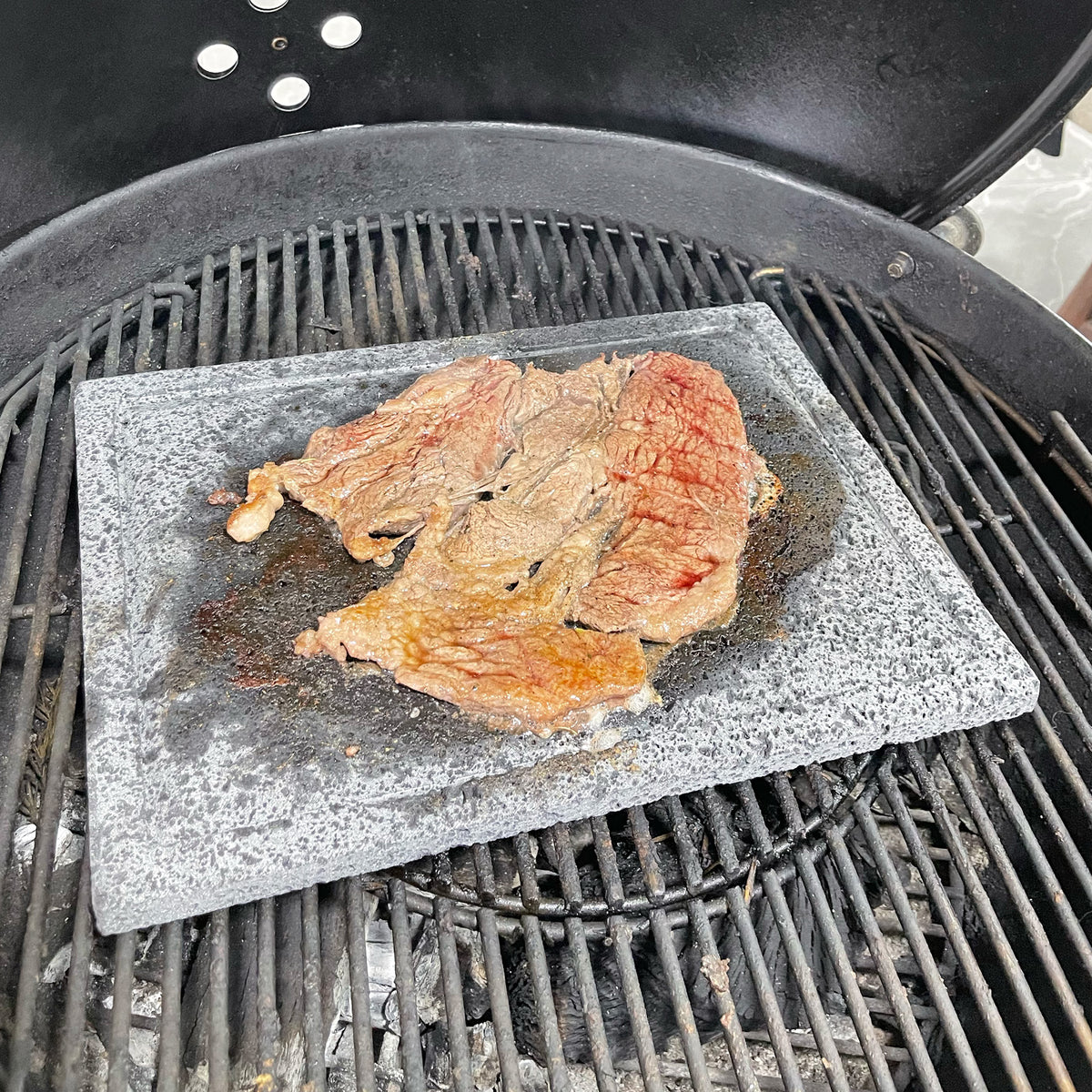 Remate- Comal | Plato Rectangular De Piedra Volcánica 35x25cm