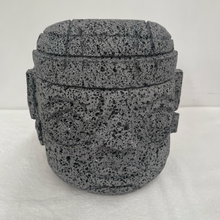 Load image in gallery viewer, Molcajete of Volcanic Stone with Base (Large)