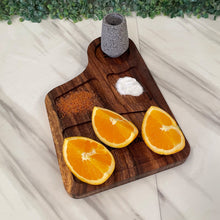 Cargar imagen en el visor de la galería, Tabla Botanera Mezcalera para Shots - Premium Madera Estufada de Parota