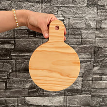 Load image in gallery viewer, Mini Tabla Circular con Mango para Eventos