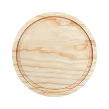 Load image in gallery viewer, Tabla Circular De Picar Quesos O Charcutería De Pino