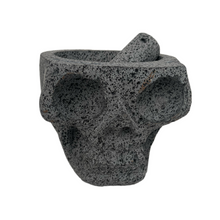 Load image in gallery viewer, Molcajete of Volcanic Stone with Base (Large)