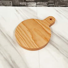 Load image in gallery viewer, Mini Tabla Circular con Mango para Eventos
