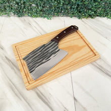 Load image in gallery viewer, Hacha De Cocina Forjada A Mano