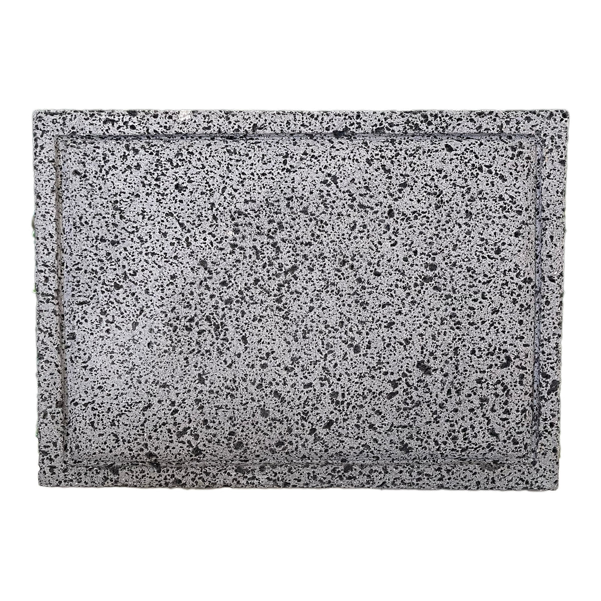 Remate- Comal | Plato Rectangular De Piedra Volcánica 35x25cm