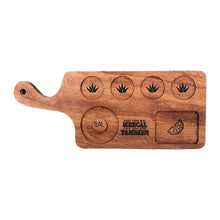 Cargar imagen en el visor de la galería, Tabla Tequilera Mezcalera Con Mango - Madera de Parota