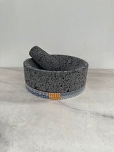 Load image in gallery viewer, Molcajete of Volcanic Stone with Base (Large)