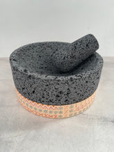 Load image in gallery viewer, Molcajete of Volcanic Stone with Base (Large)