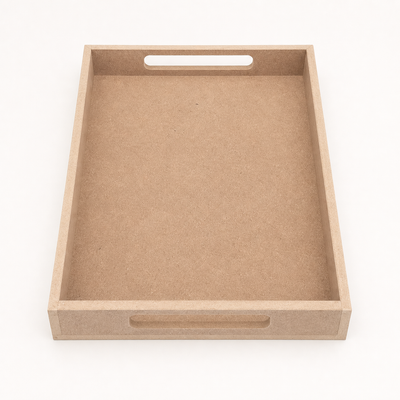 Charola de Mdf Con Asas Para Regalos Eventos Desayuno Sorpresa