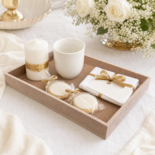 Cargar imagen en el visor de la galería, Charola Bandeja Mdf Para Regalos Eventos Desayuno Sorpresa
