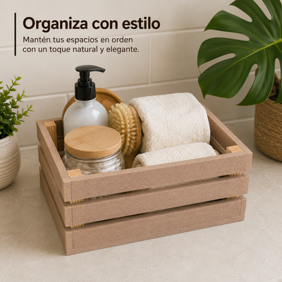 Huacal Mdf 9mm Caja Decorativa Multiusos Regalos Decoración