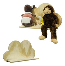 Cargar imagen en el visor de la galería, Repisa Flotante Forma De Nube
