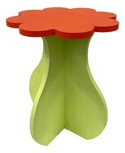 Cargar imagen en el visor de la galería, Mesa Lateral Auxiliar De Apoyo En Forma De Flor Arya 41x46cm
