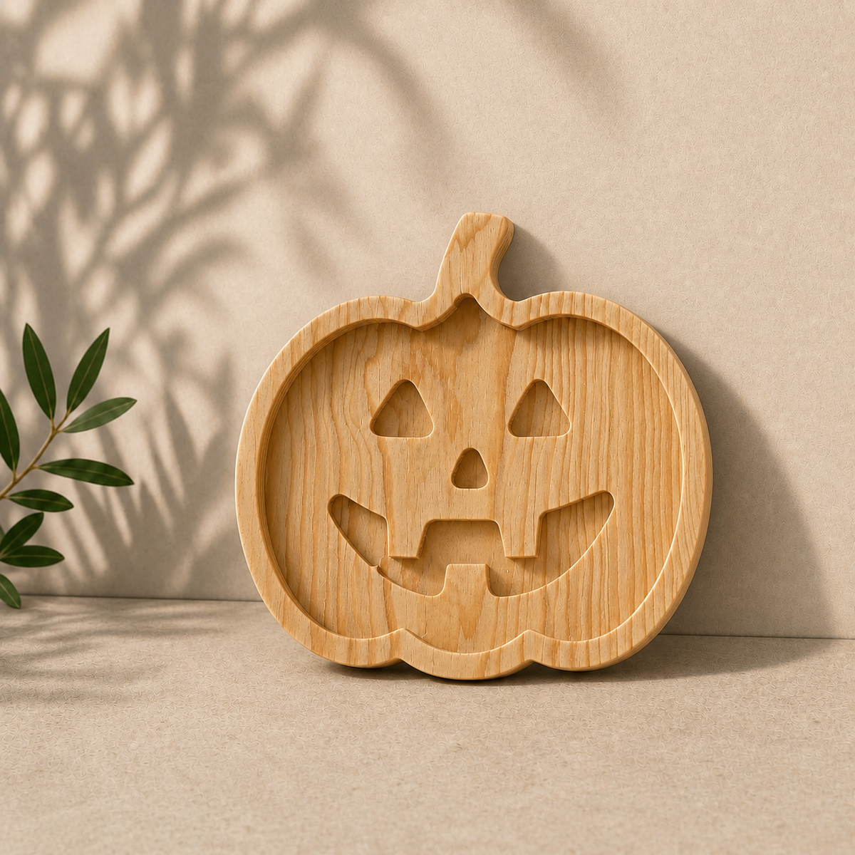 Charola en Forma de Calabaza