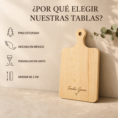 Tabla Premium con Mango