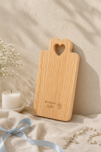 Mini Tabla para Eventos Agarradera de Corazón