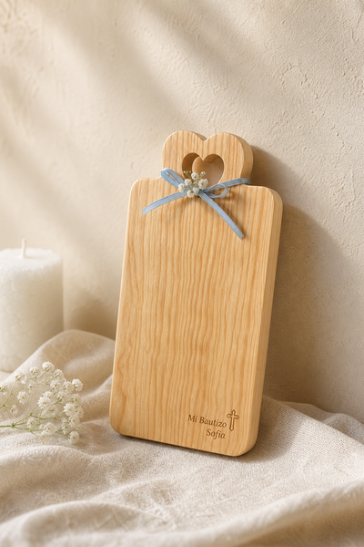 Mini Tabla para Eventos Agarradera de Corazón