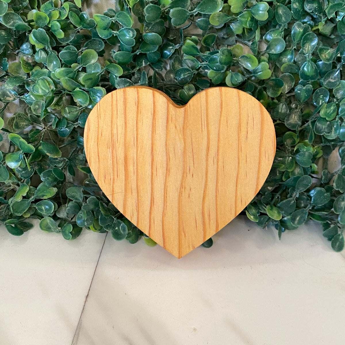 Tabla mini de corazón 10x10 cm