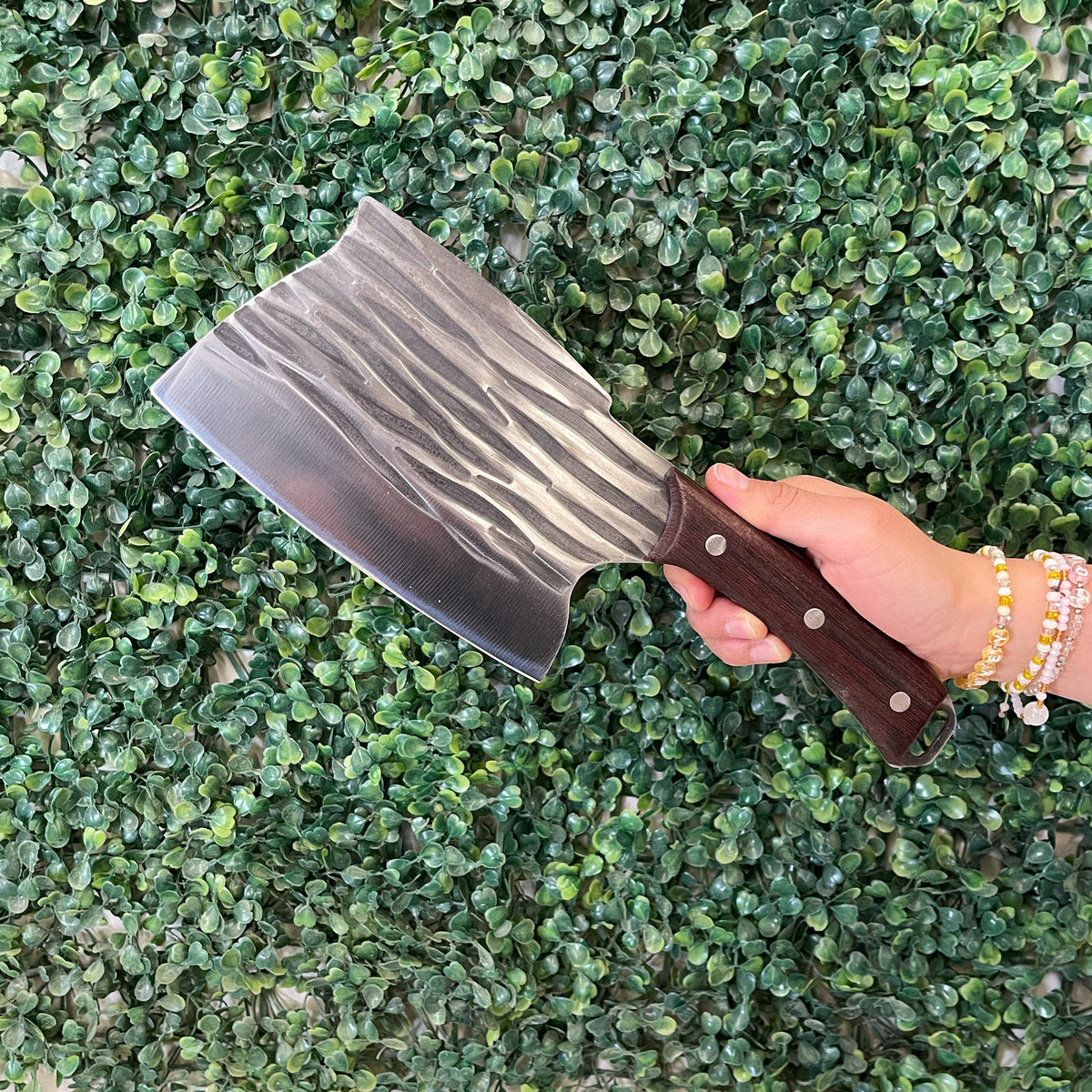 Hacha De Cocina Forjada A Mano