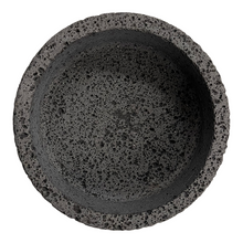 Load image in gallery viewer, Volcanic Stone Tortillero With Parota Wood Lid
