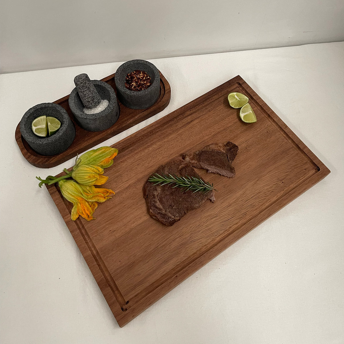 Tabla de Corte de Madera de Parota