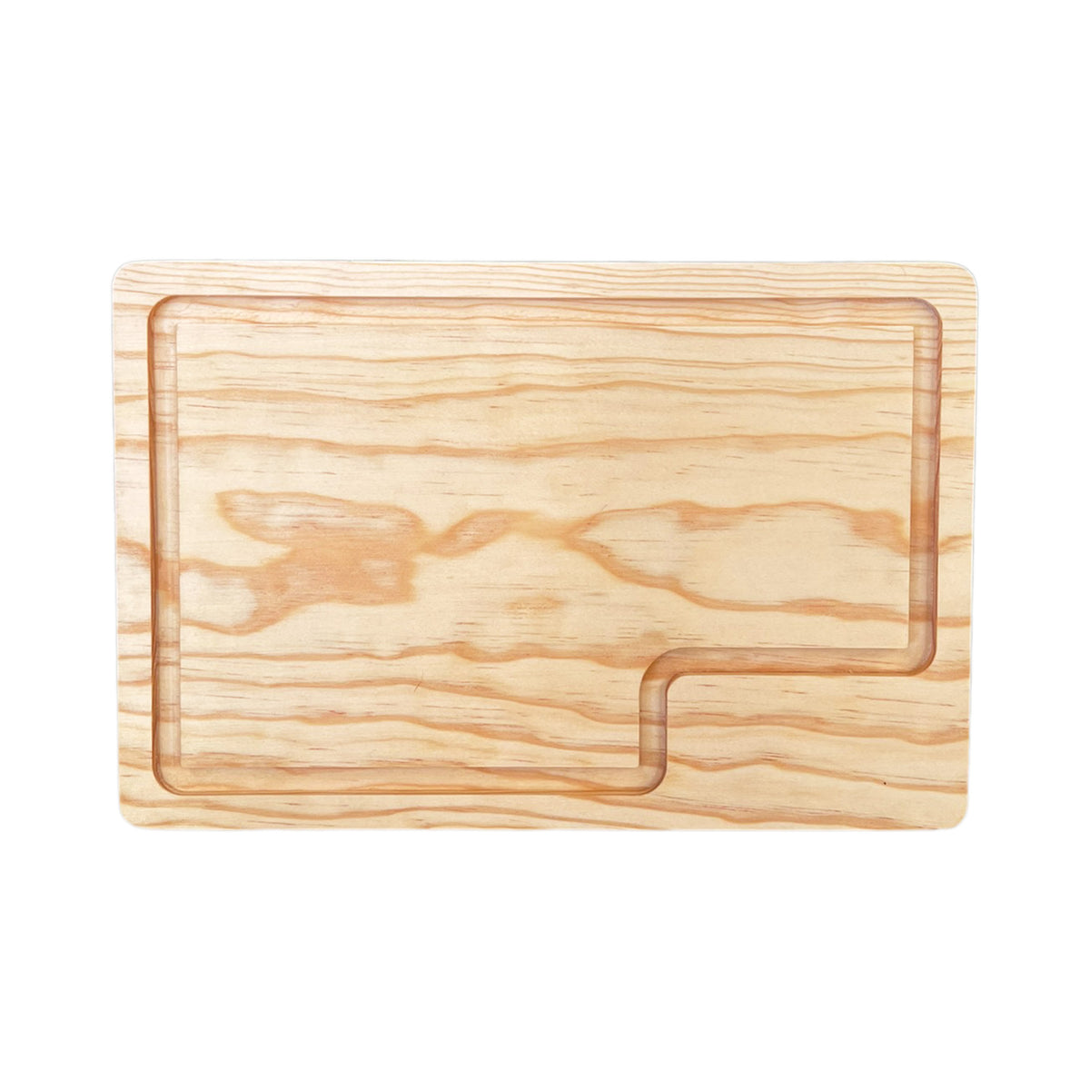 Tablas de madera| Plato con Canal con Espacio para Personalizado