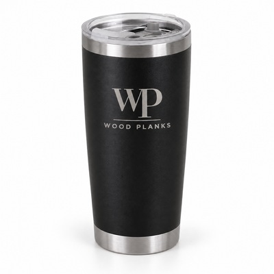 Vaso Térmico Personalizado de 20 oz — Acero Inoxidable con Popote y Cepillo