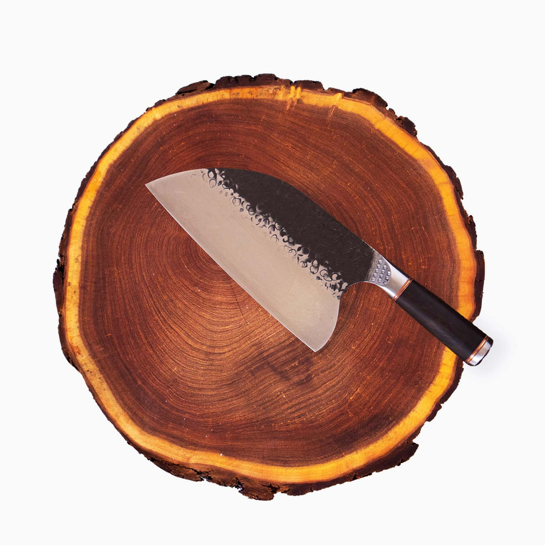 Kit Parrillero - Mezquite, Pieza de Cuchillería y Cera Wood Planks MX