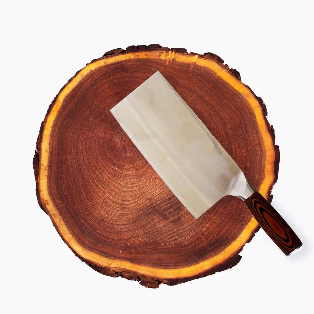 Kit Parrillero - Mezquite, Pieza de Cuchillería y Cera Wood Planks MX