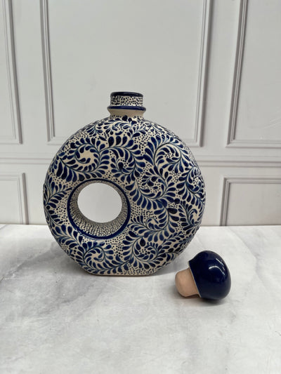 Botella Tequilera de Cerámica de Alta Temperatura