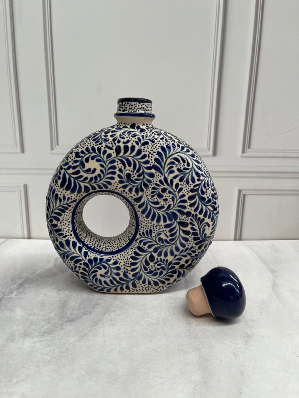 Botella Tequilera de Cerámica de Alta Temperatura