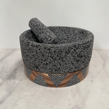 Load image in gallery viewer, Molcajete of Volcanic Stone with Base (Large)
